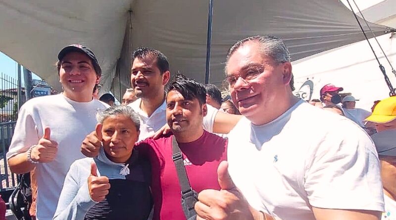 Cientos de liderazgos, incluyendo a Rafael Reyes y David Ortiz, respaldaron a González Saravia en su registro como candidata a la gubernatura de Morelos.