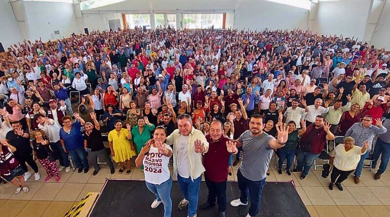 Reunión Masiva en Jiutepec Refuerza Apoyo a Candidatura de Reyes, Ortiz y Montes de Oca