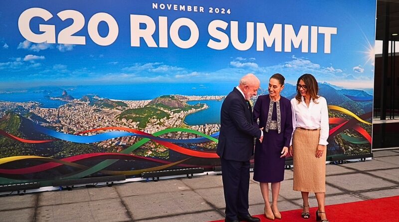 El presidente de Brasil, Luiz Inácio Lula da Silva, recibió a la presidenta de México, Claudia Sheinbaum, para discutir temas de cooperación y crecimiento mutuo en la Cumbre del G20 en Río de Janeiro.