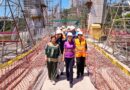La candidata presidencial recorrió el tramo final del tren El Insurgente en Chapultepec, destacando la obra como un símbolo de movilidad y desarrollo urbano.